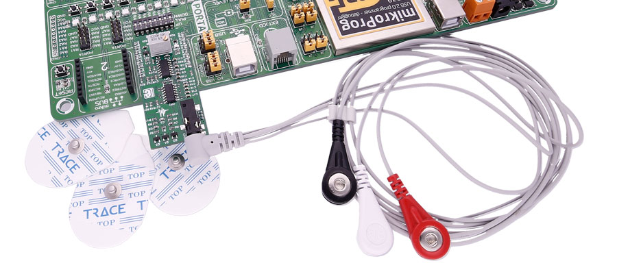 MikroE Sensors EMG click in position