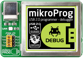 mikroProg™ with debugger on Board