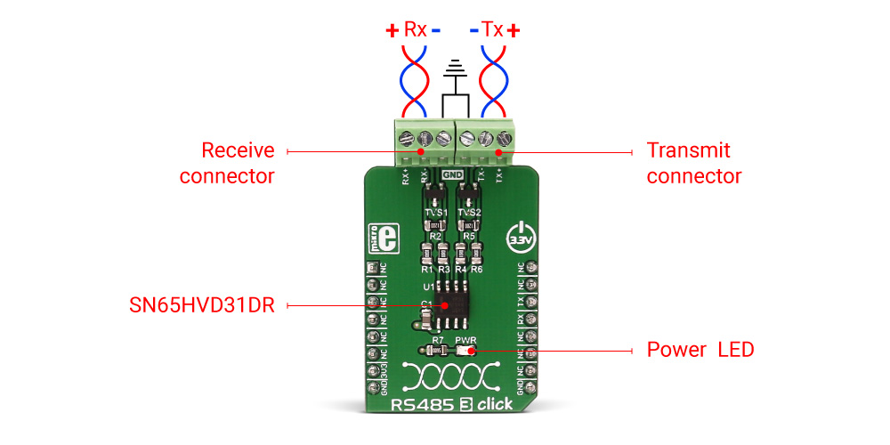 Rs485 rs422 conversor TTL módulo max13487e 5v 500 Kbps ESD prot ± 15kv Hot Plug